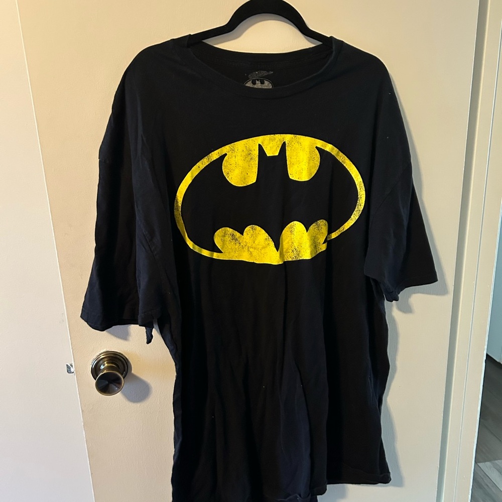 Batman Black and Yellow Short Sleeve Tee